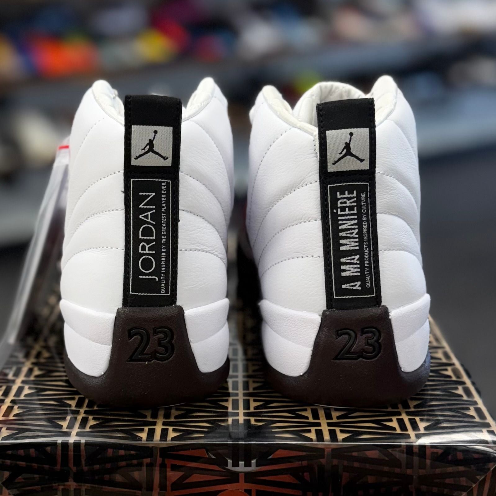 BRAND NEW STEAL - Jordan 12 Retro SP A Ma Maniére White (Women's)