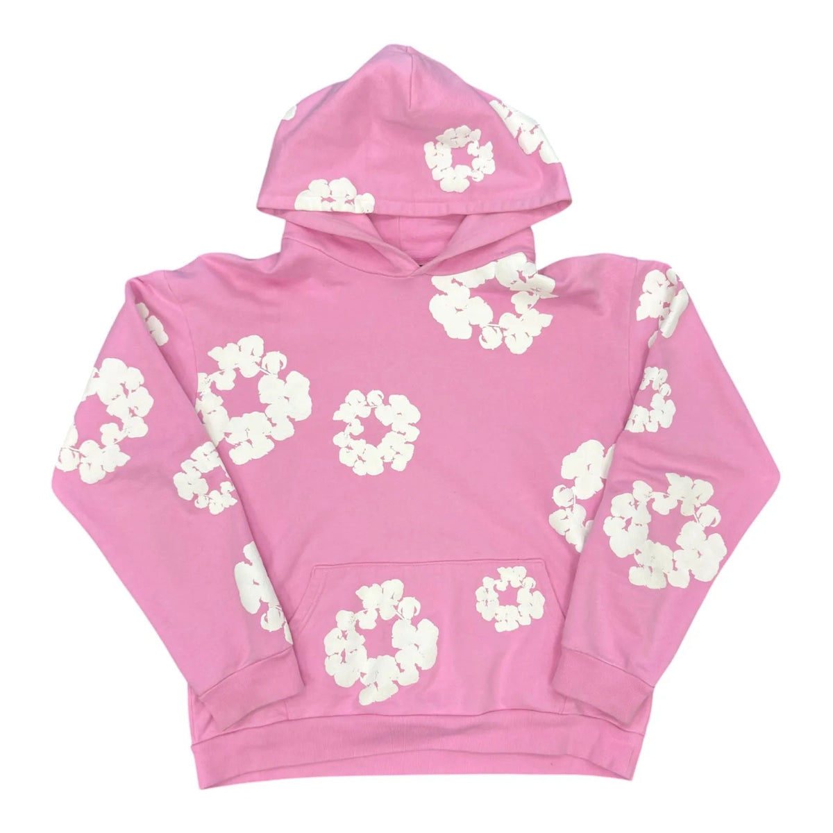 Denim Tears Cotton Wreath Hoodie (Pink) - Preowned