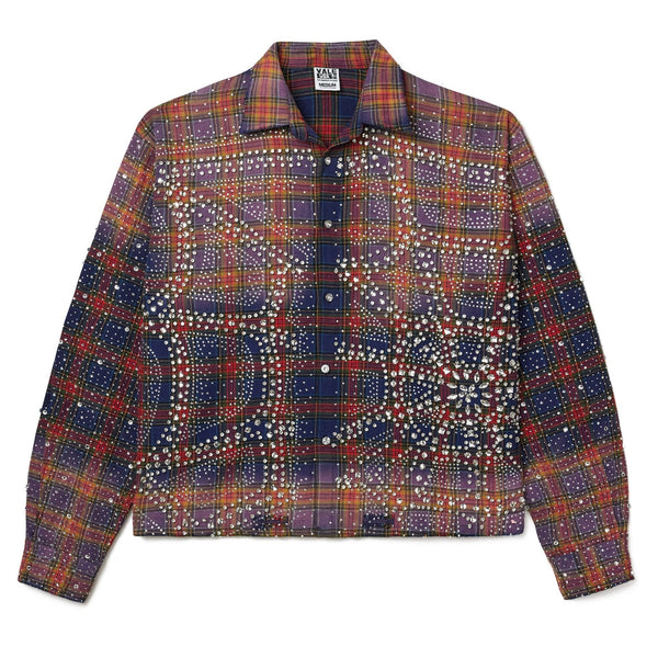 Vale Forever Purple Fever Flannel Blue Orange