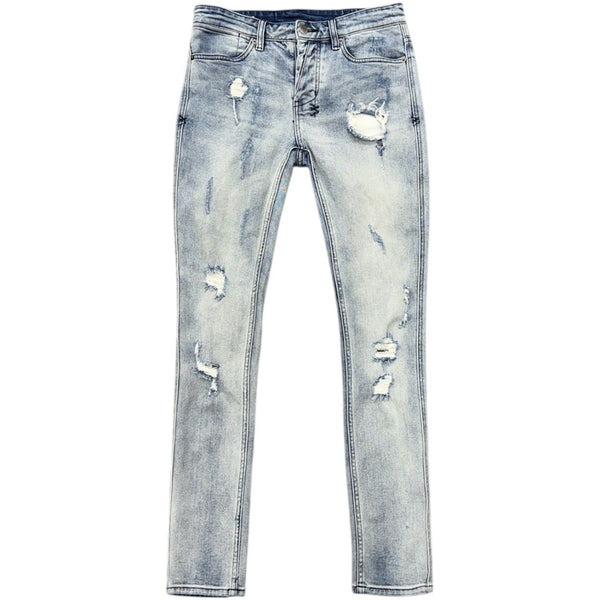 Ksubi Van Winkle Trashed Dreams Jean (Blue) - Preowned
