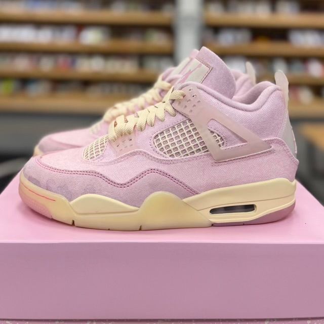 Jordan 4 Retro Iced Carmine (Women's) - Preowned