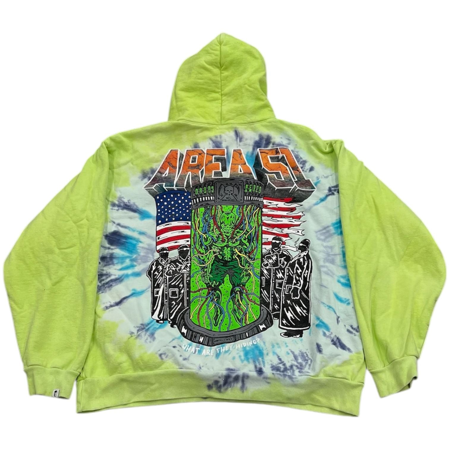 Warren Lotas Area 51 Tie Dye Hoodie  - Preowned