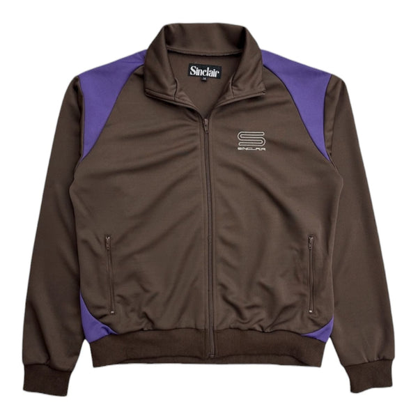 Sinclair Tech Logo Track Jacket (Brown)