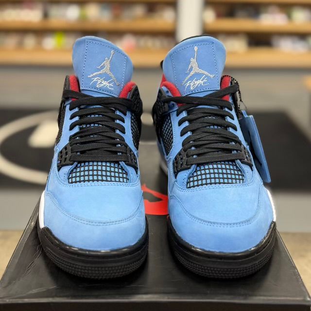 Jordan 4 Retro Travis Scott Cactus Jack - Preowned