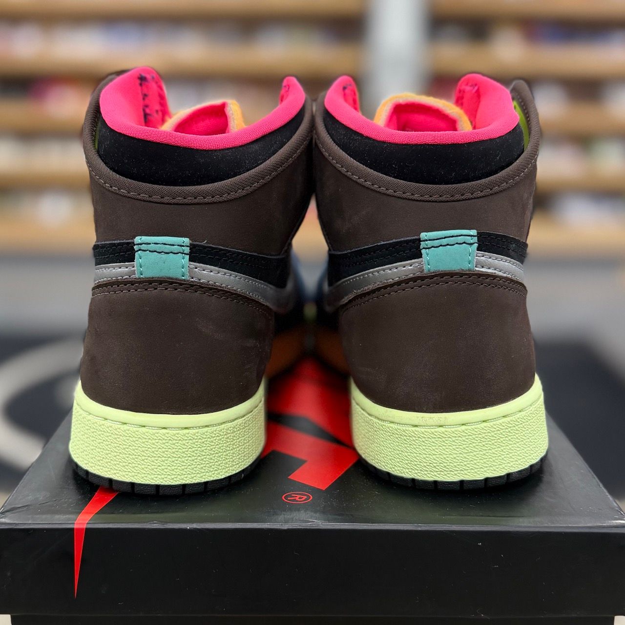 Jordan 1 Retro High Tokyo Bio Hack (GS) - Preowned