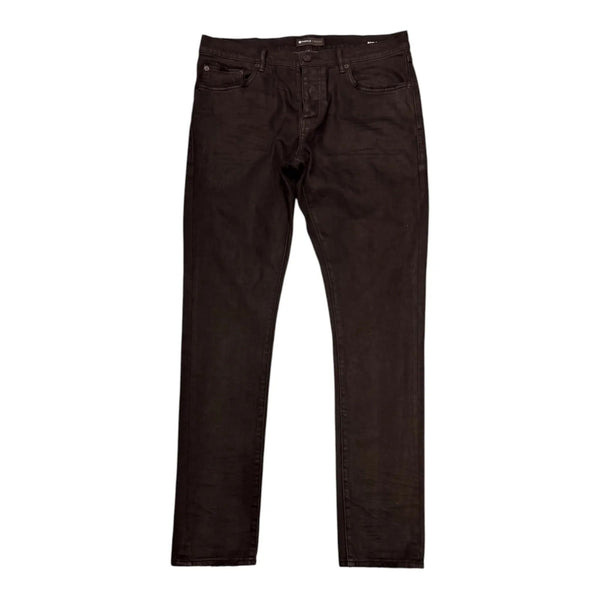 Purple Brand Waxed Jean (Black) - Preowned