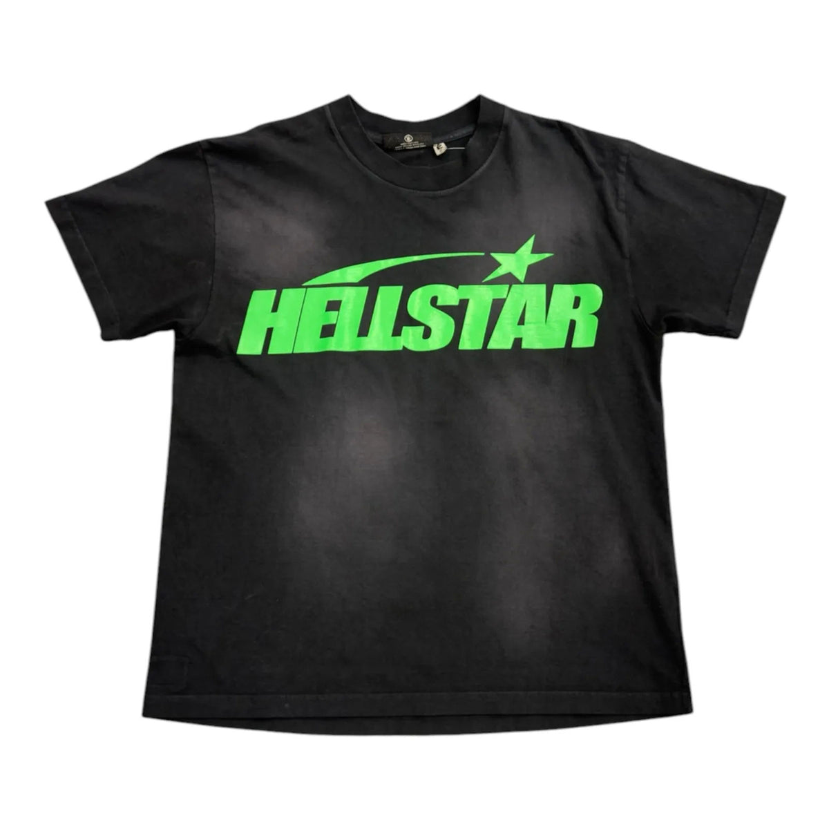 Hellstar Classic T-shirt (Regular Print) Black/Green - Preowned