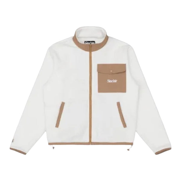 Sinclair Cargo Pocket Fleece (Off-White)