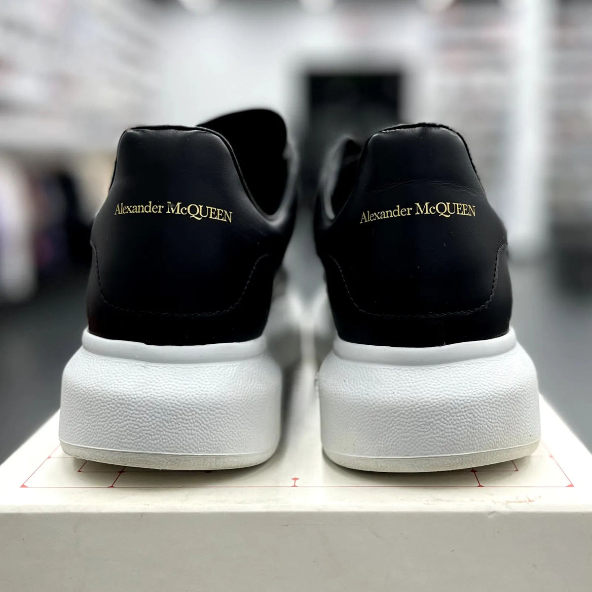 Alexander McQueen Oversized Black White Sole - Preowned