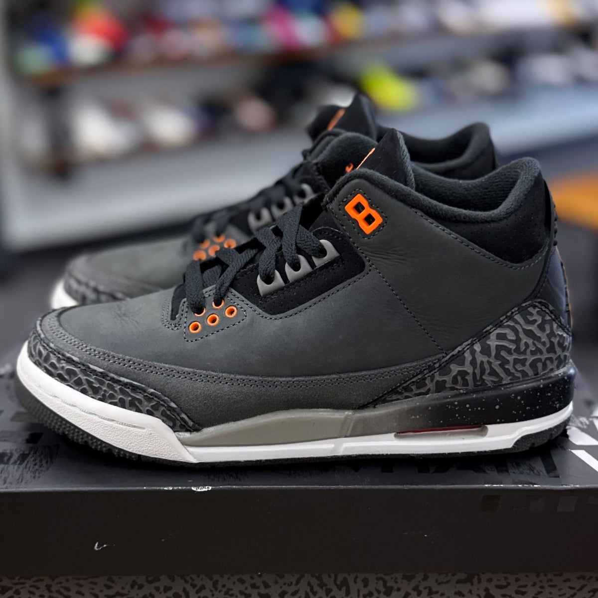 Jordan 3 Retro Fear Pack (2023) (GS) - Preowned