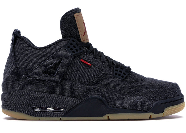 BRAND NEW STEAL - Jordan 4 Retro Levi's Black (Blank Tag)