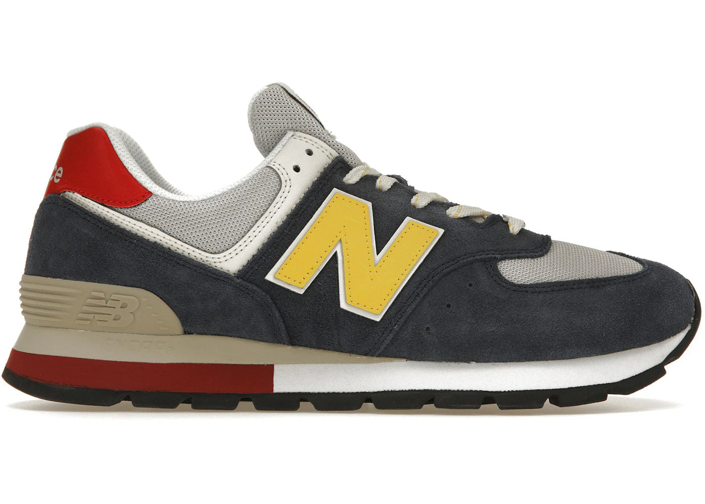 New Balance 574 Rugged Blue Yellow - Preowned