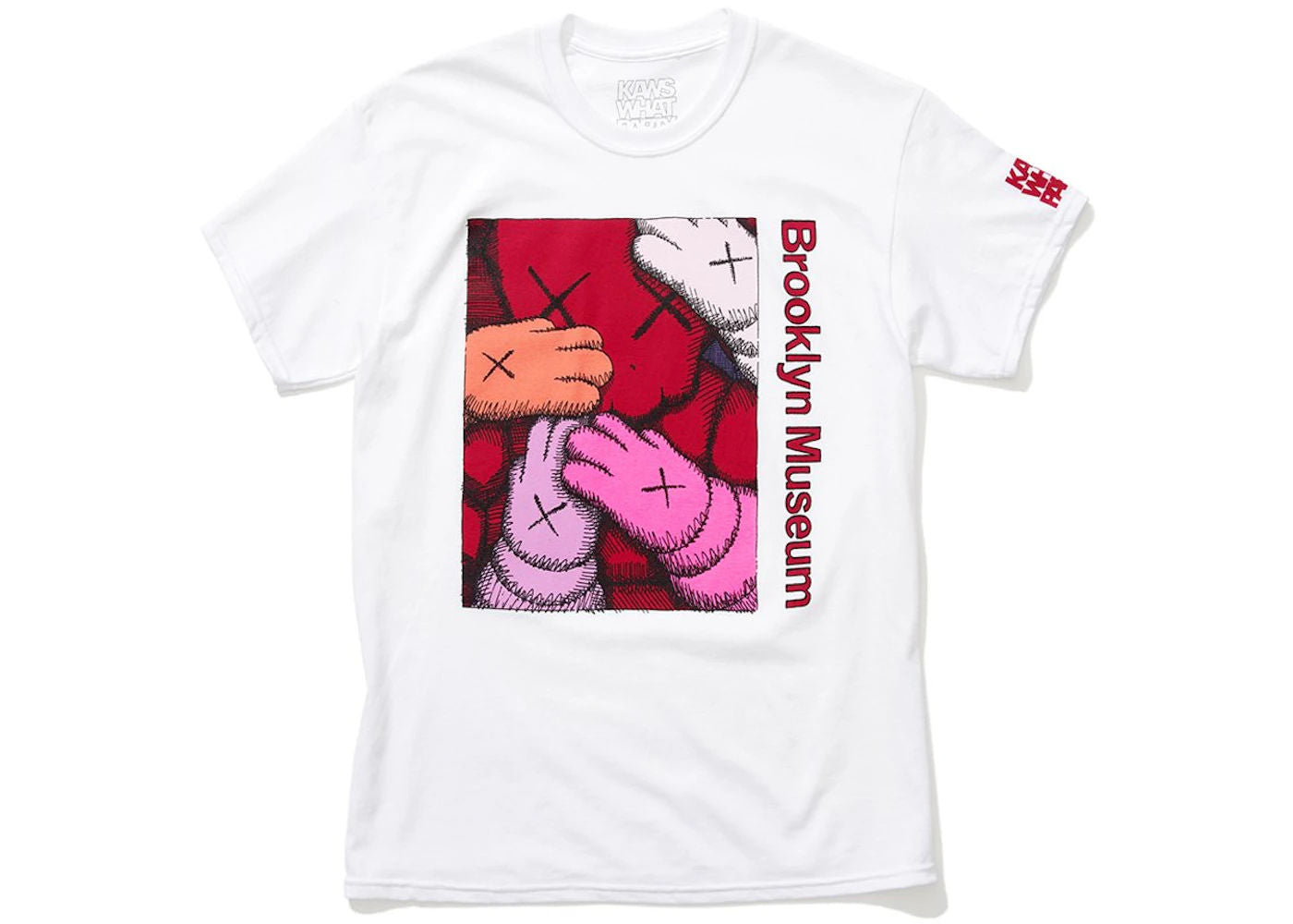 KAWS Brooklyn Museum URGE T-shirt White - Preowned