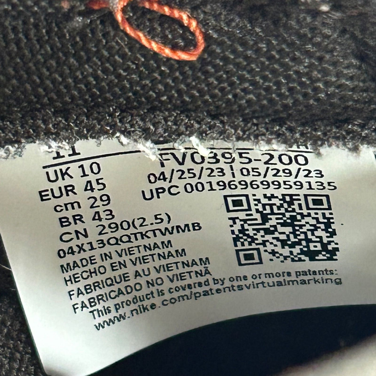 Nike Dunk Low Red Panda - Preowned