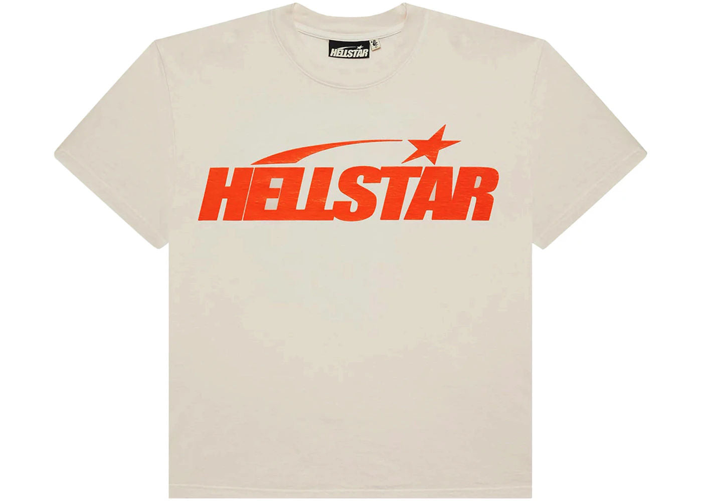 Hellstar Classic Tee (Gel Print) (White/Orange)