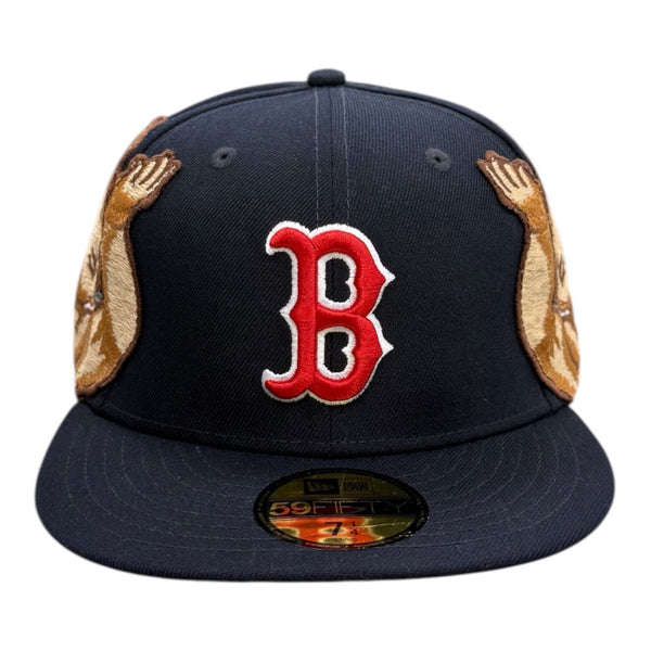 Jon Stan Red Sox Fitted (Navy)