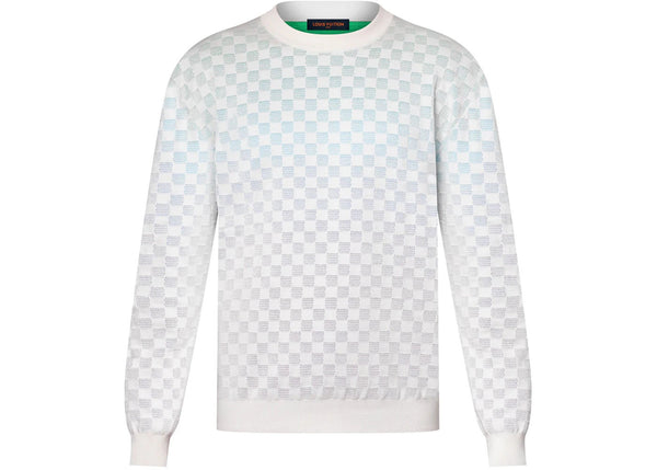 Louis Vuitton Damier Gradient Jacquard Pullover Multicolor - Preowned