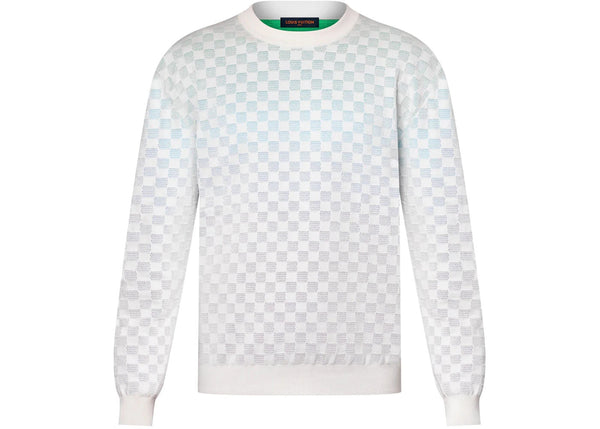 Louis Vuitton Damier Gradient Jacquard Pullover Multicolor - Preowned