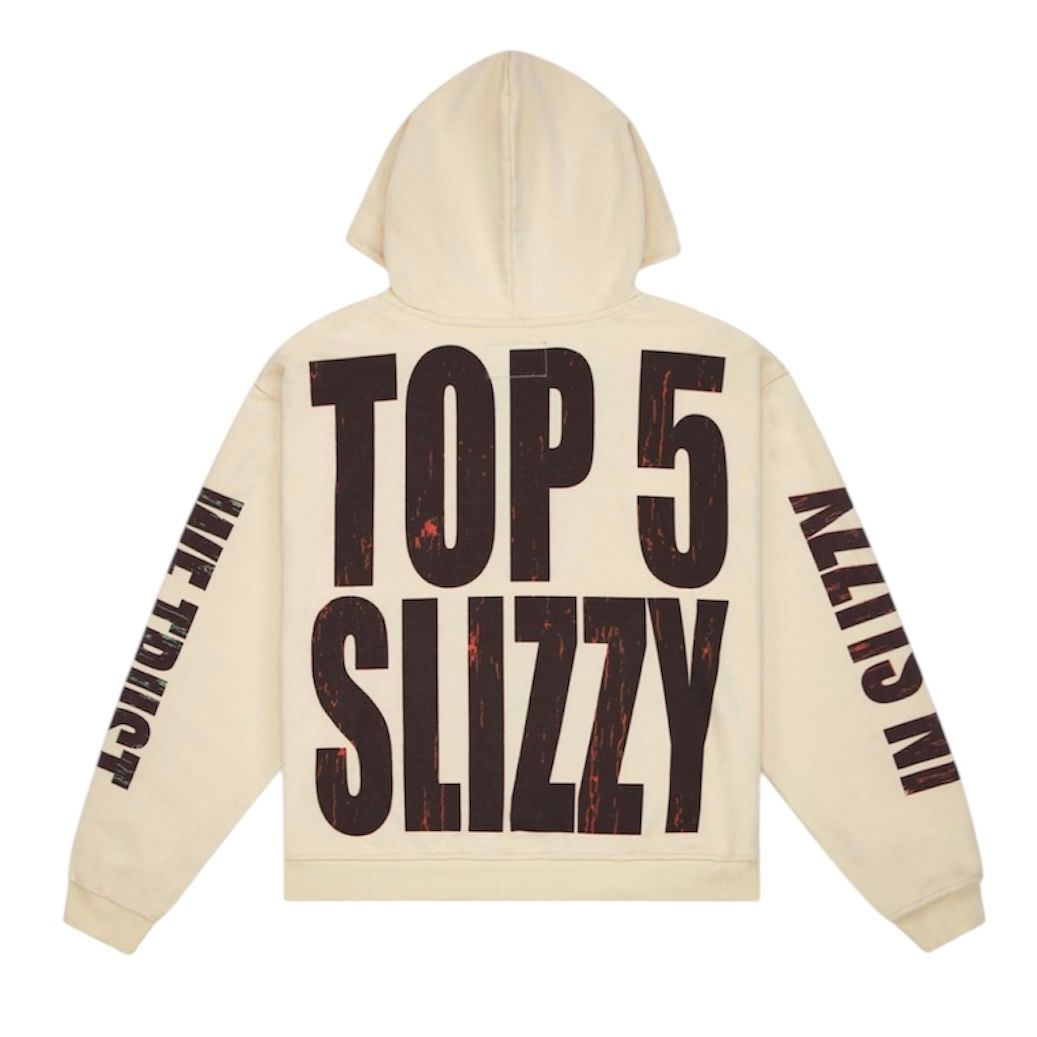 Godspeed Top 5 Slizzy VVS Hoodie (Bone)