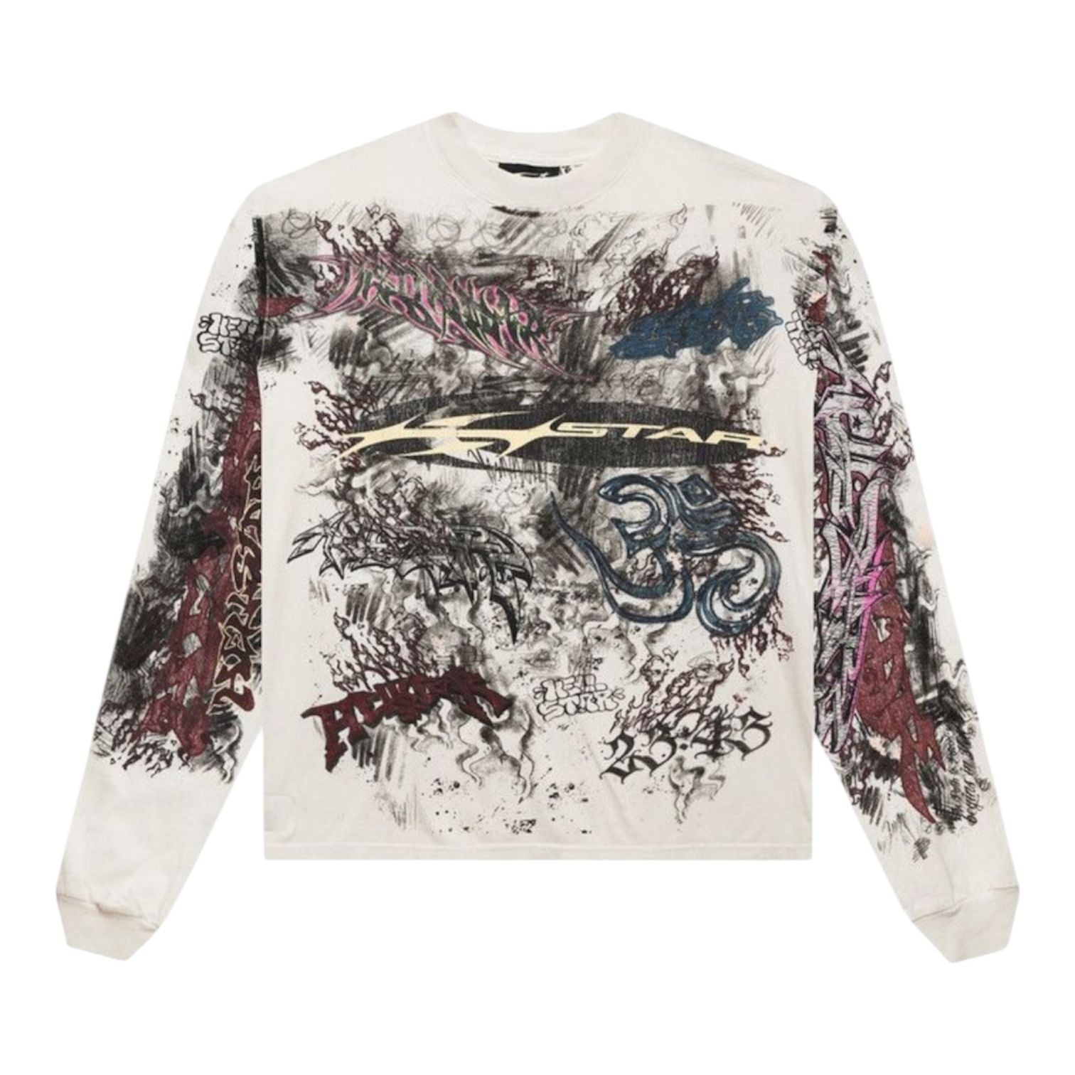 Hellstar Graffiti L/S T-Shirt
