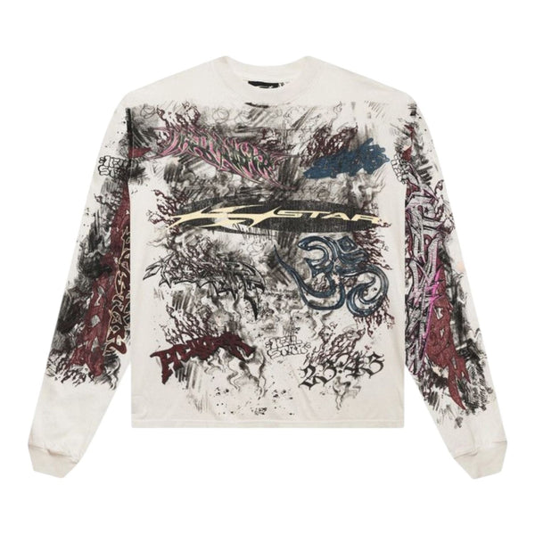 Hellstar Graffiti L/S T-Shirt
