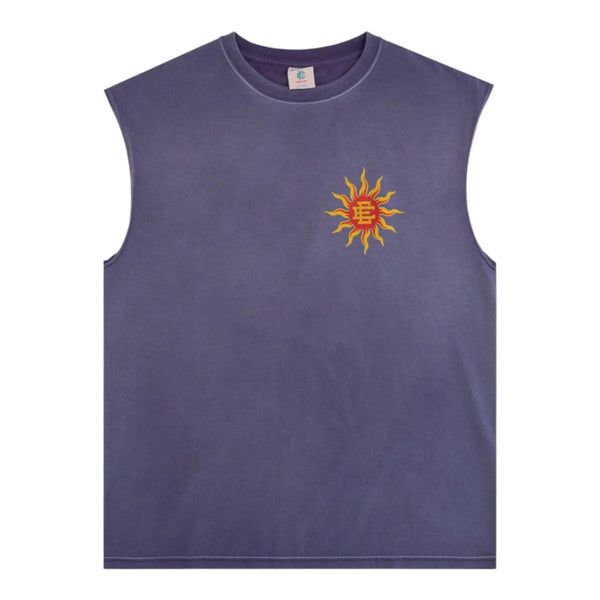 Eric Emanuel Sun Cutoff Tee (Purple) - Preowned