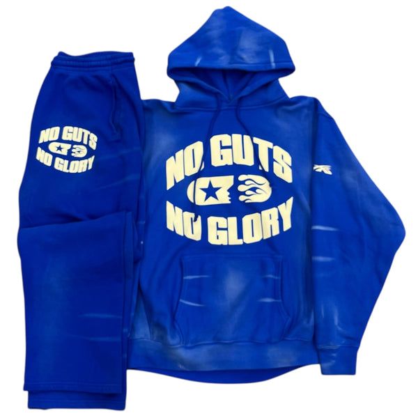 Hellstar No Guts No Glory! Sweatsuit (Blue) - Preowned