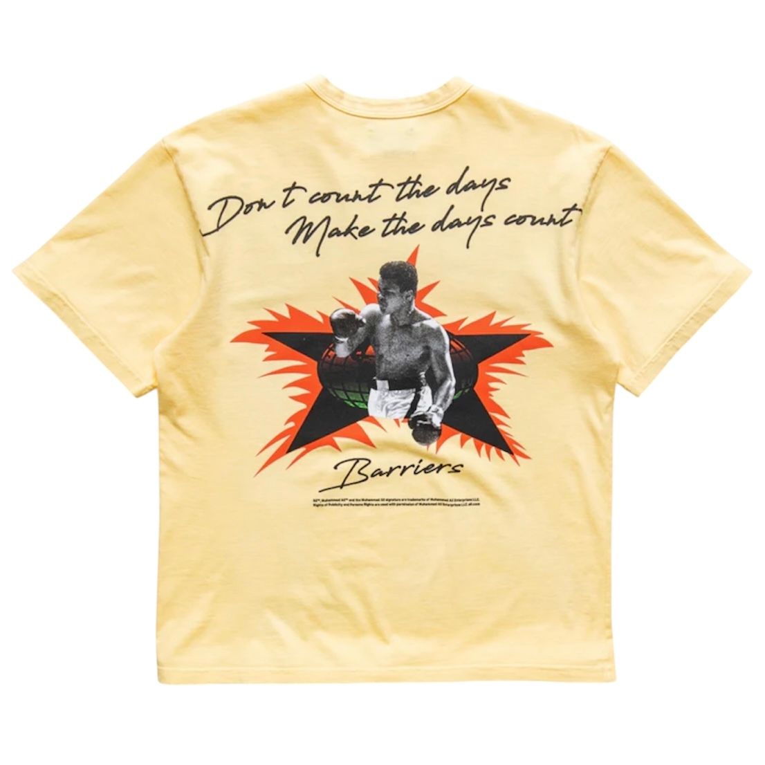 Barriers "Ali" T-Shirt (Yellow)