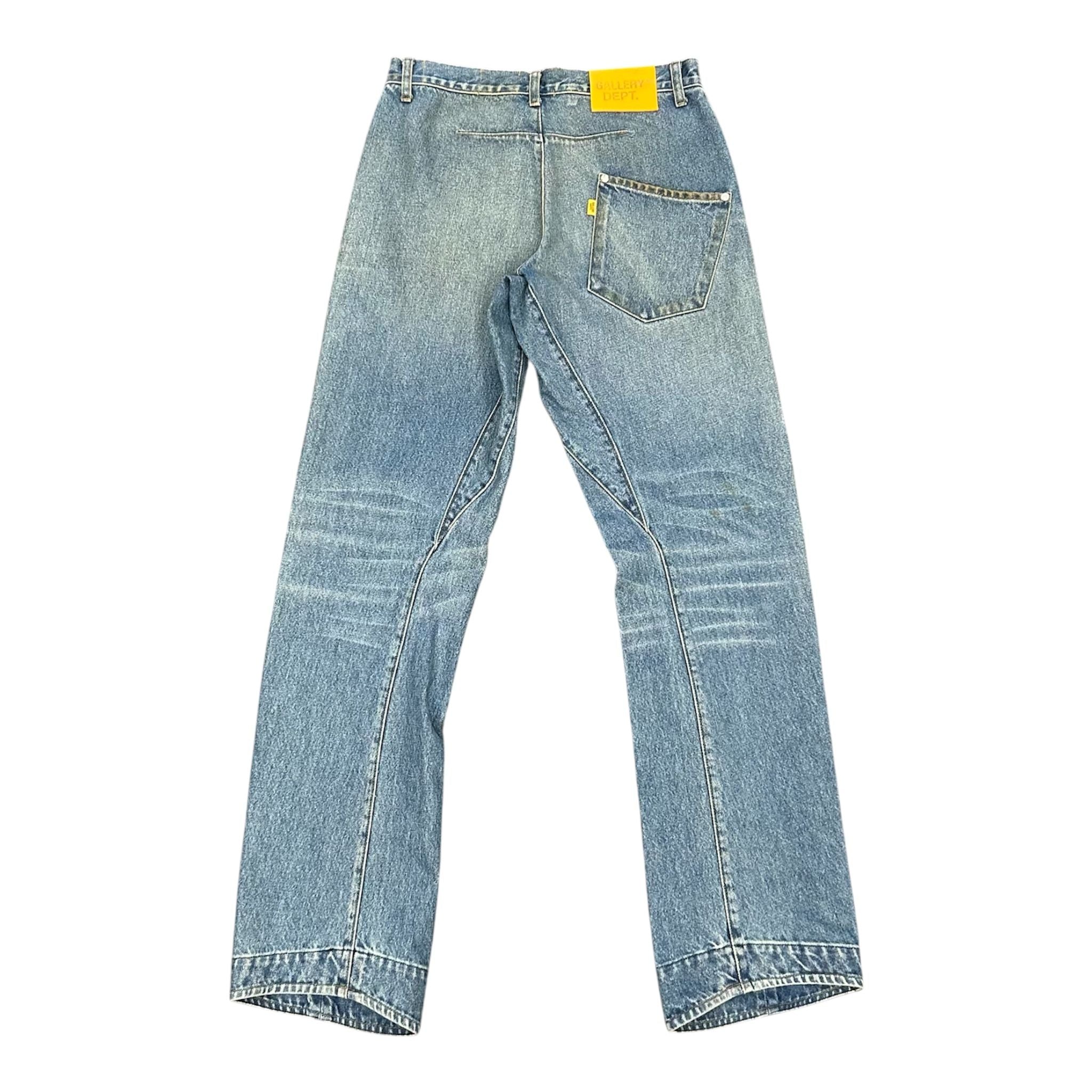 Gallery Dept. Zip Denim Jeans (Dirty Indigo) - Preowned