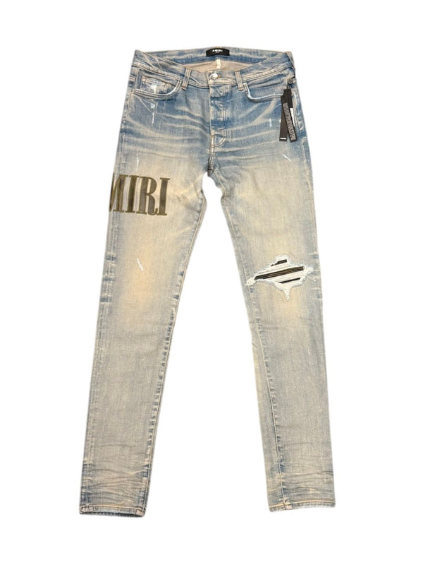 Amiri Core Applique Jean (Clay Indigo Camouflage)