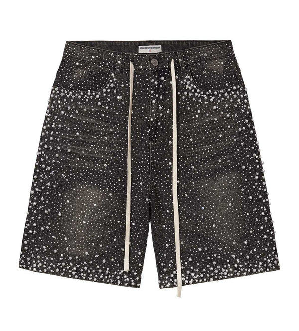 Vale Forever Rainstorm Jorts (Black)