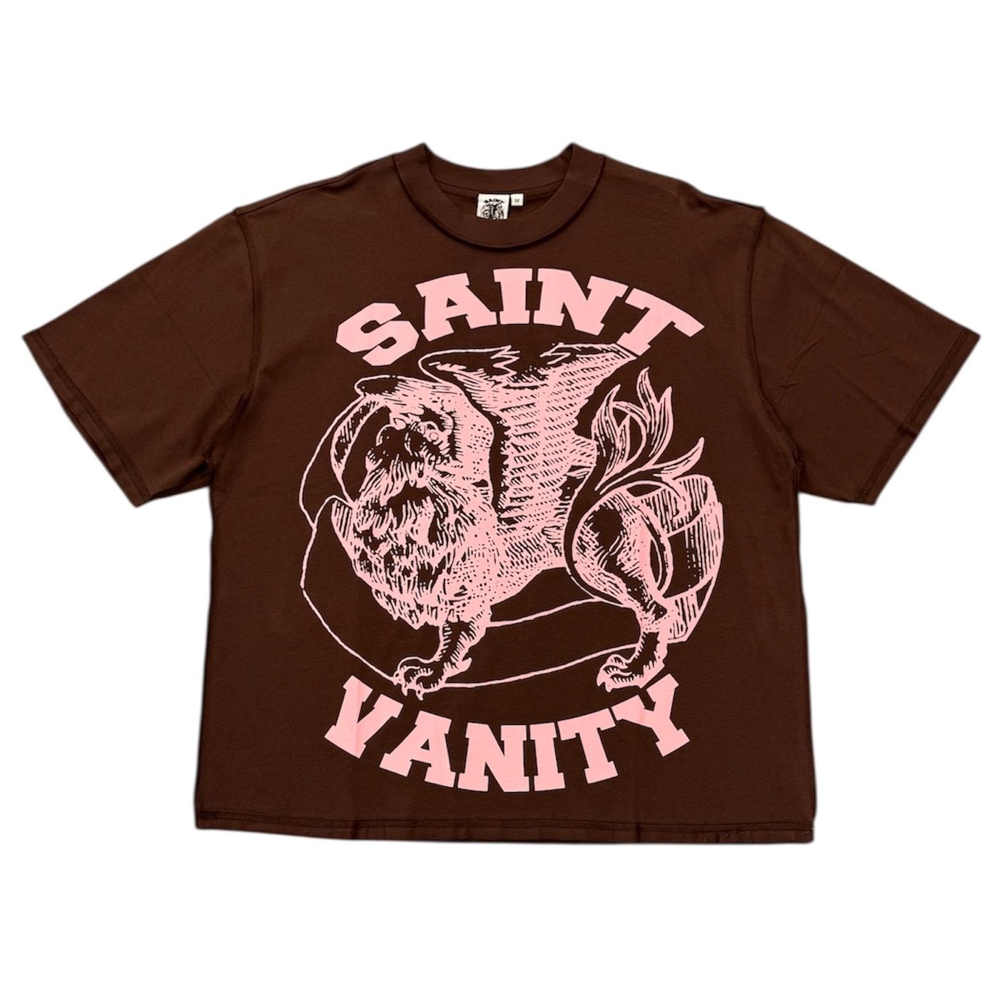 Saint Vanity Griffin Tee (Brown/Pink)