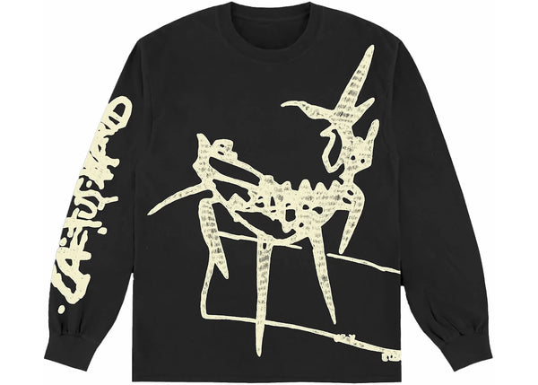 Travis Scott Barbed Wire Long Sleeve Tee Black