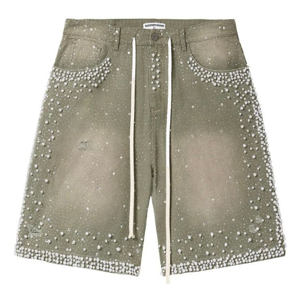 Vale Forever Rainforest Jorts (Pale Green)