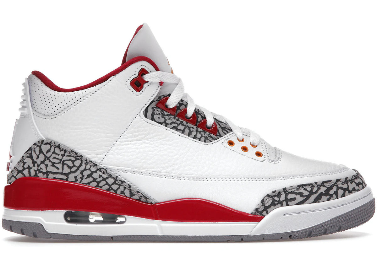 Jordan 3 Retro Cardinal Red - Preowned