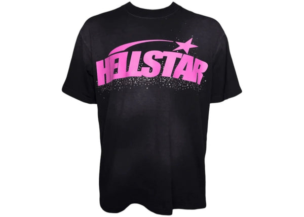 Hellstar Classic Rhinestone T-shirt Pink