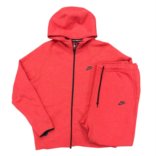 Nike Tech Sweatsuit (Heather Red) - Preowned
