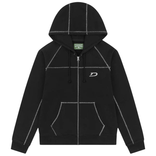 Denim Tears Court Line Zip Hoodie (Black)