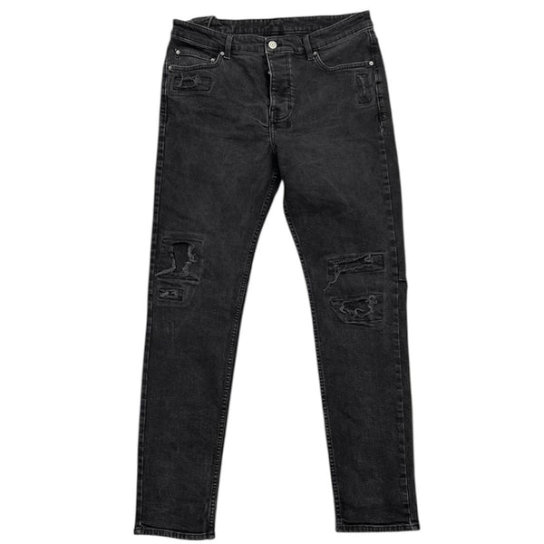 Ksubi Jeans Van Winkle Dynamite Trash (Black /Distressed) - Preowned