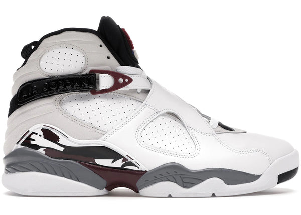 Jordan 8 Retro White Burgundy (Women's) - Preowned