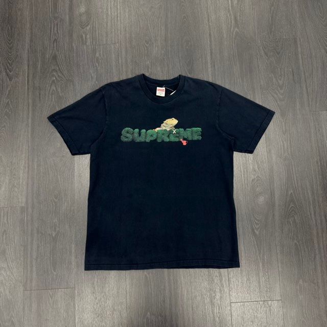 Supreme Lizard Tee Navy - Preowned