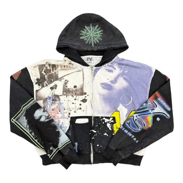 Vale Forever Noise Zip Up Hoodie (Multi) - Preowned