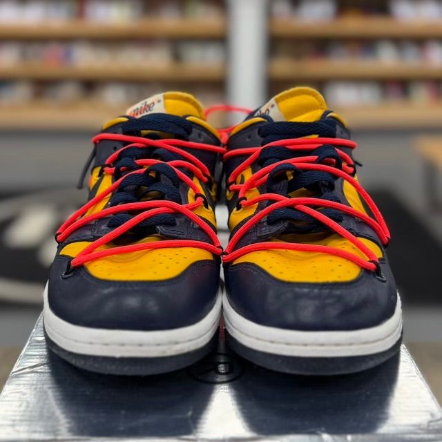 Nike Dunk Low Off-White University Gold - Preowned
