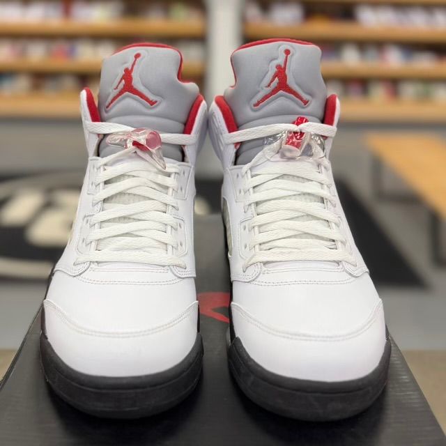 Jordan 5 Retro Fire Red Black Tongue (2013) - Preowned