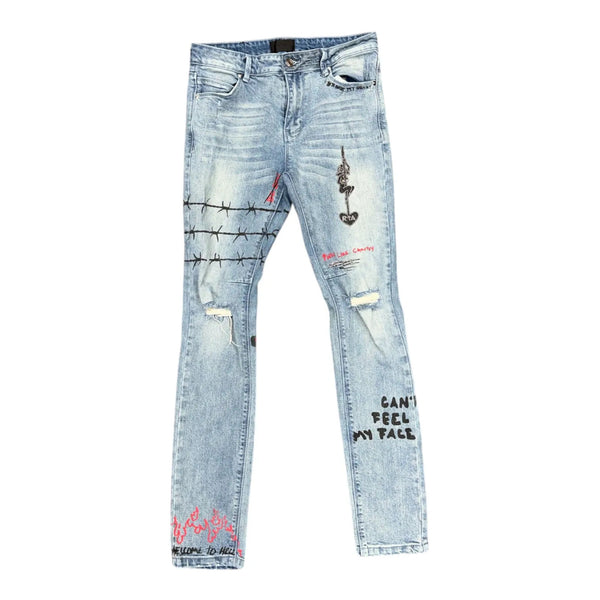RTA Bryant Jean RLD Artistic (Blue) - Preowned