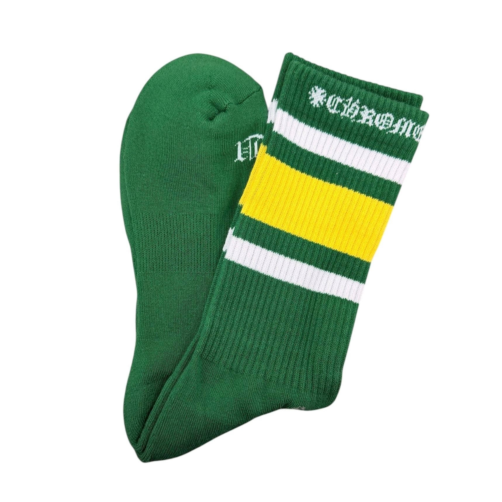 Chrome Hearts Sport Fuck You Socks (Green)