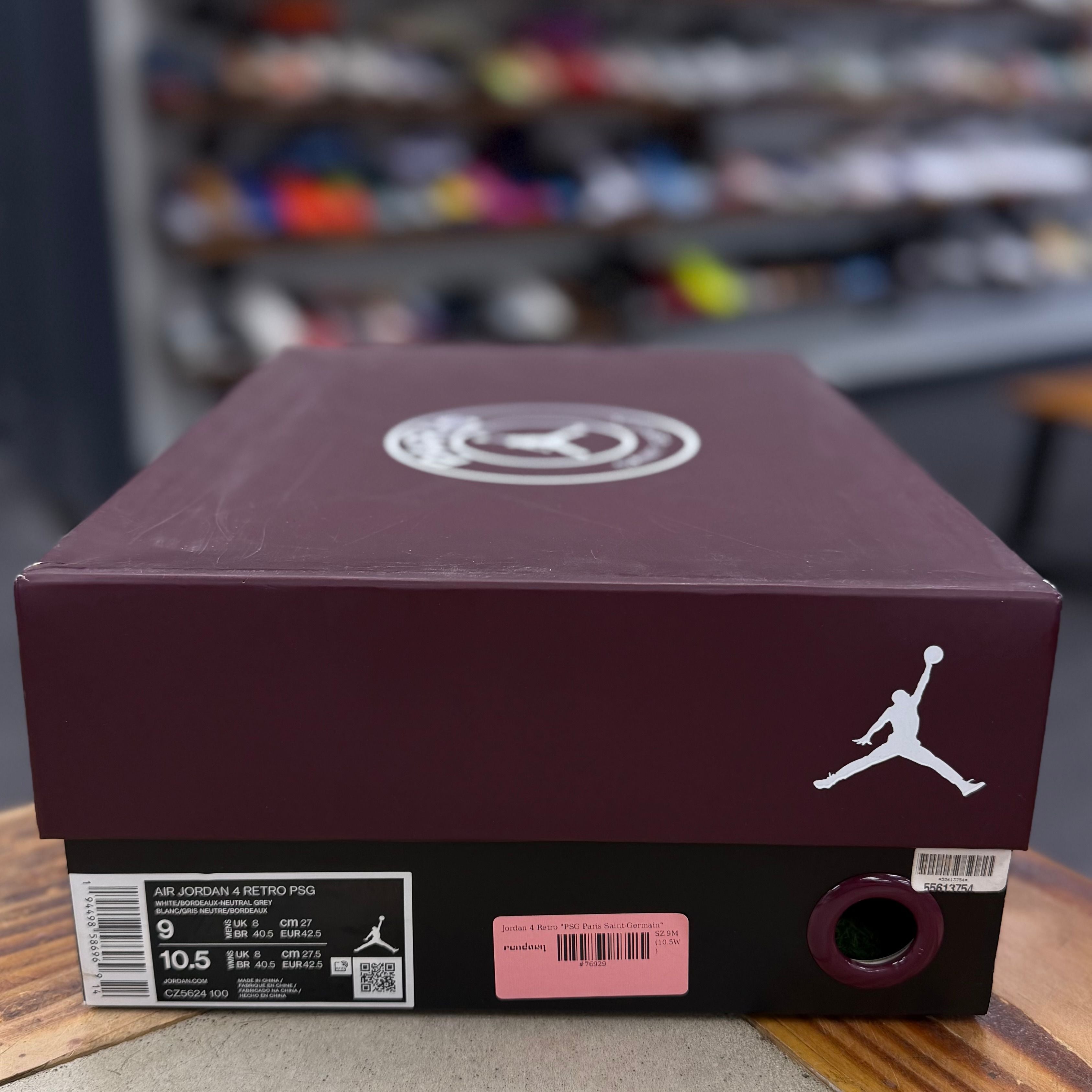 BRAND NEW STEAL - Jordan 4 Retro PSG Paris Saint-Germain