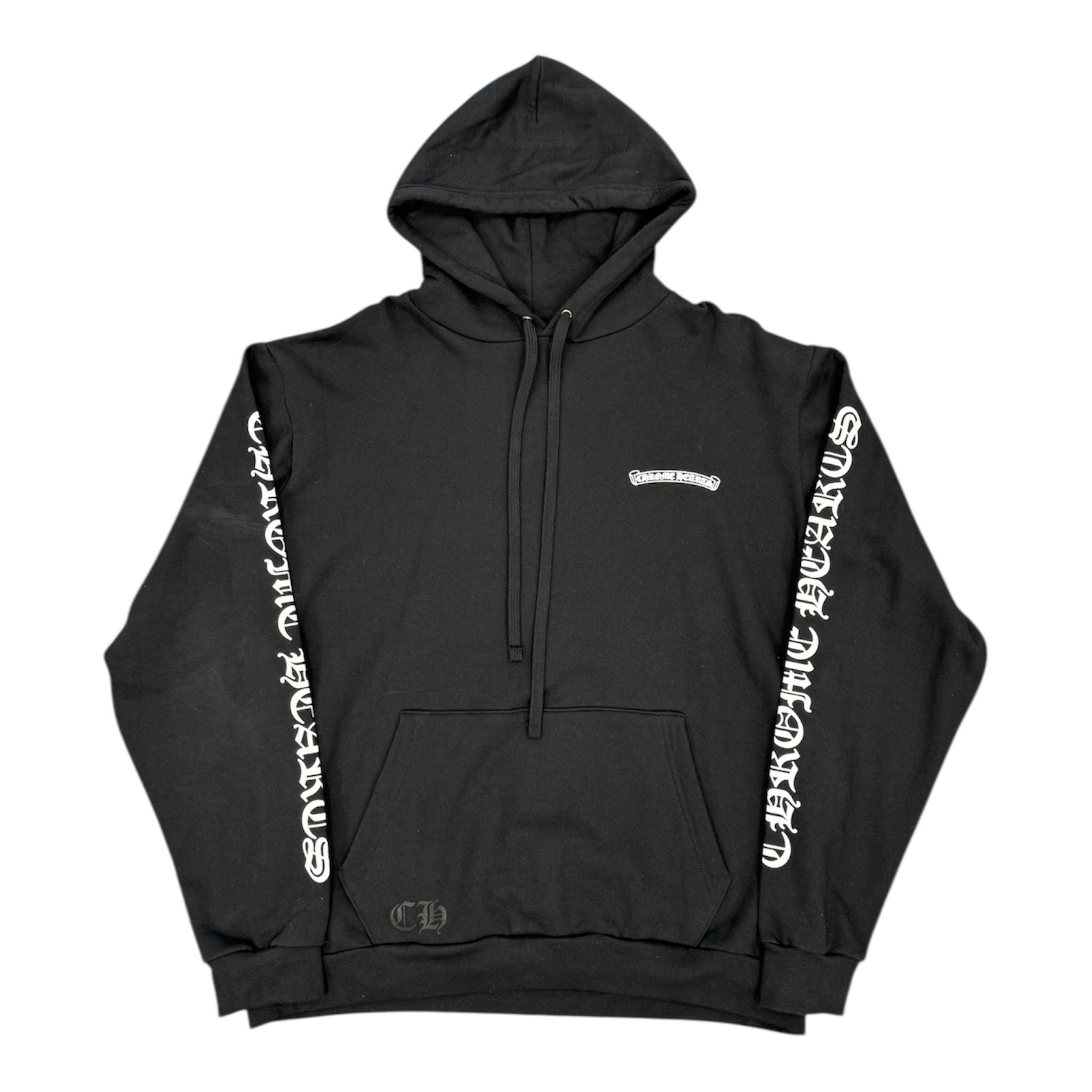 Chrome Hearts Script Logo Hoodie (Black)