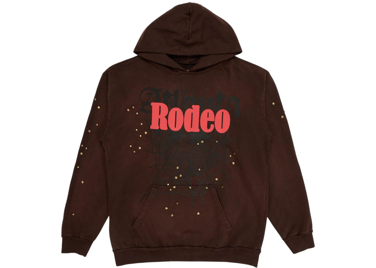 Travis Scott Cactus Jack x Sp5der Days Before Rodeo Hoodie (Brown) - Preowned