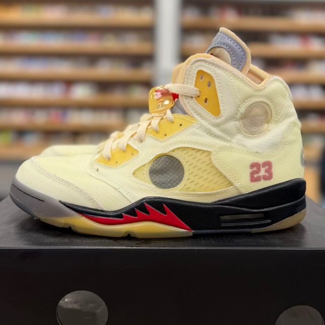 Jordan 5 Retro Off-White Sail - Preowned